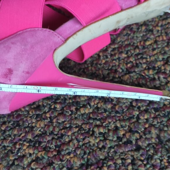 Zara sandals pink size 37 -  used - Picture 5 of 8